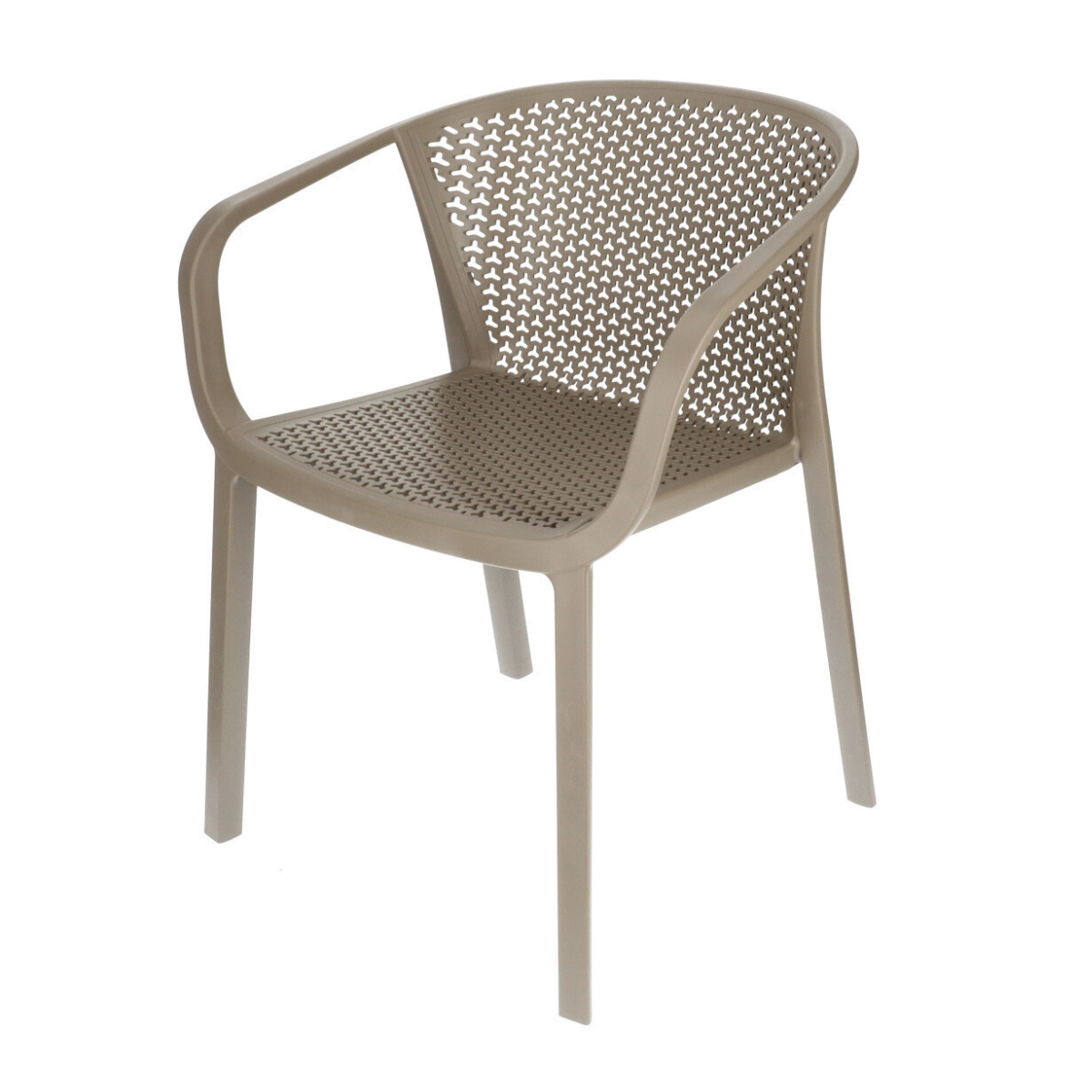 G GIANOVE Brown modern Plastic outdoor chair